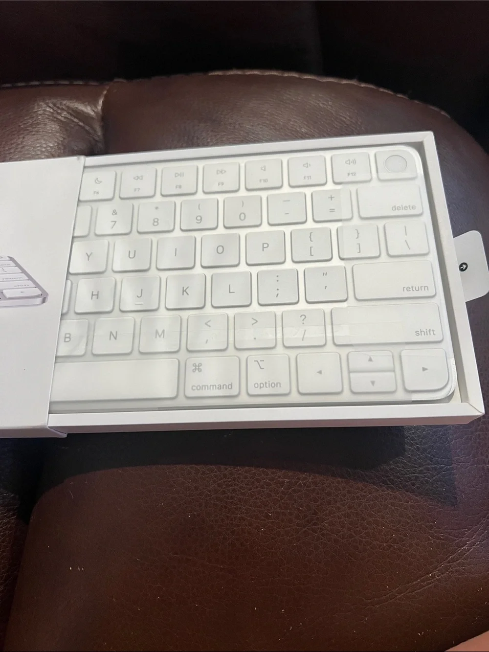 Apple Magic Keyboard with Touch ID - Silver and White